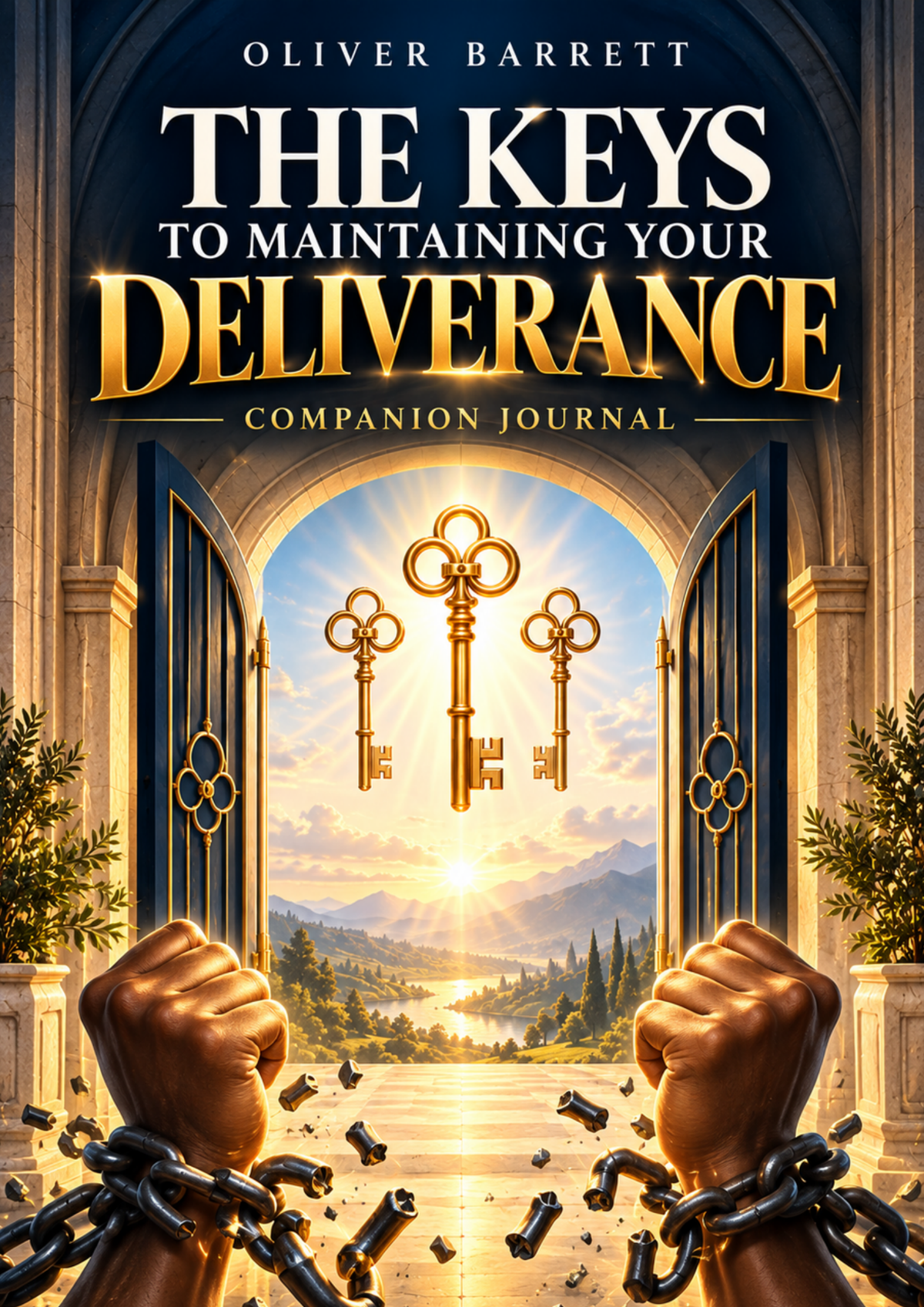 Front cover of The Keys to Maintaining Your Deliverance Companion Journal by Oliver Barrett