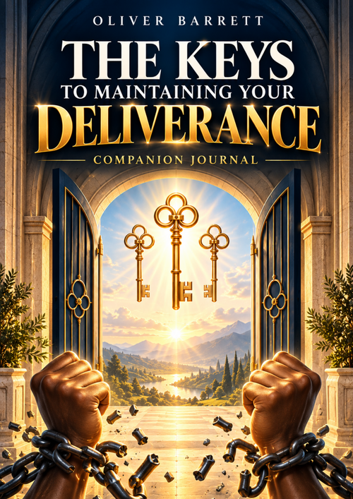 Front cover of The Keys to Maintaining Your Deliverance Companion Journal by Oliver Barrett